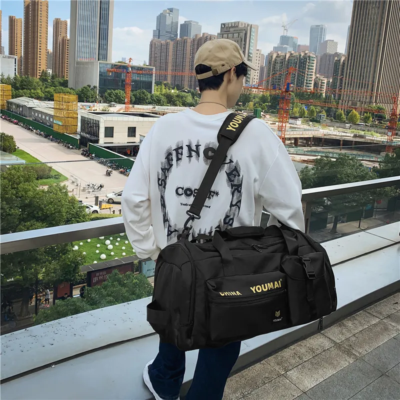 MTribe Nylon Travel Bag Unisex Multicolor-26