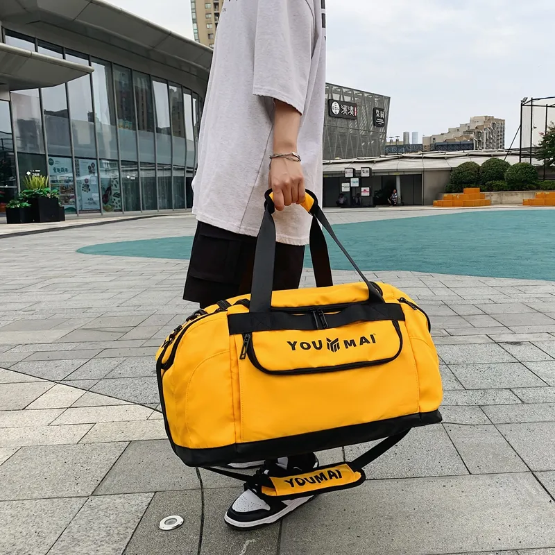 MTribe Nylon With Oxford Travel Bag Unisex Multicolor-11