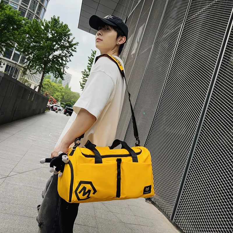 MTribe Nylon Travel Bag Unisex Multicolor-26