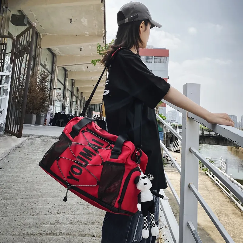 MTribe Nylon Gym Bag Unisex Multicolor-18
