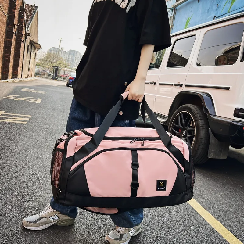 MTribe Nylon Travel Bag Unisex Multicolor-33