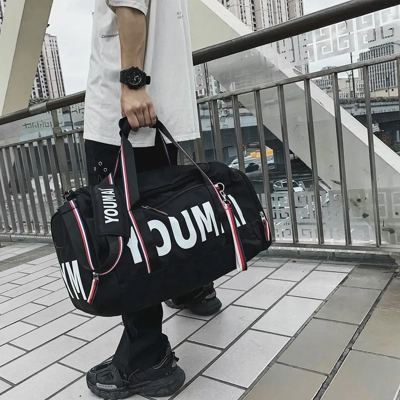 MTribe Nylon Gym Bag Unisex Multicolor-4