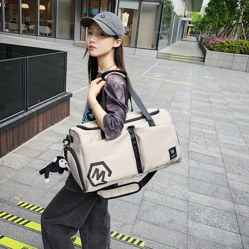 MTribe Nylon Travel Bag Unisex Multicolor-36