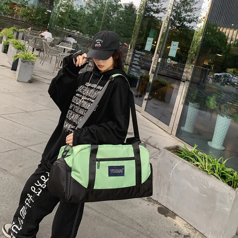 MTribe Nylon With Oxford Travel Bag Unisex Multicolor-6