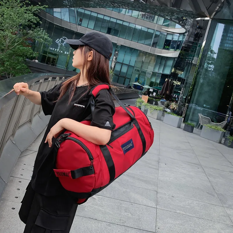 MTribe Nylon With Composite Fabric Travel Bag Unisex Multicolor-19