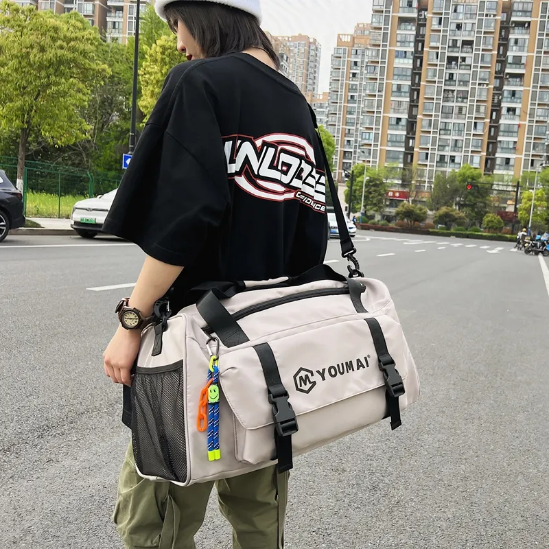 MTribe Nylon Travel Bag Unisex Multicolor-39