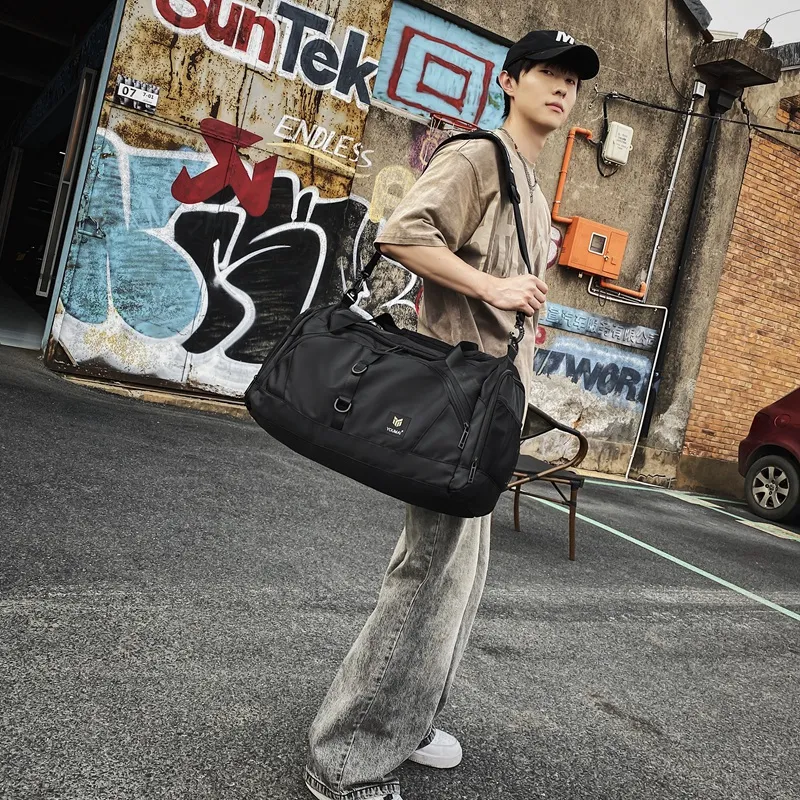 MTribe Nylon Travel Bag Unisex Multicolor-16