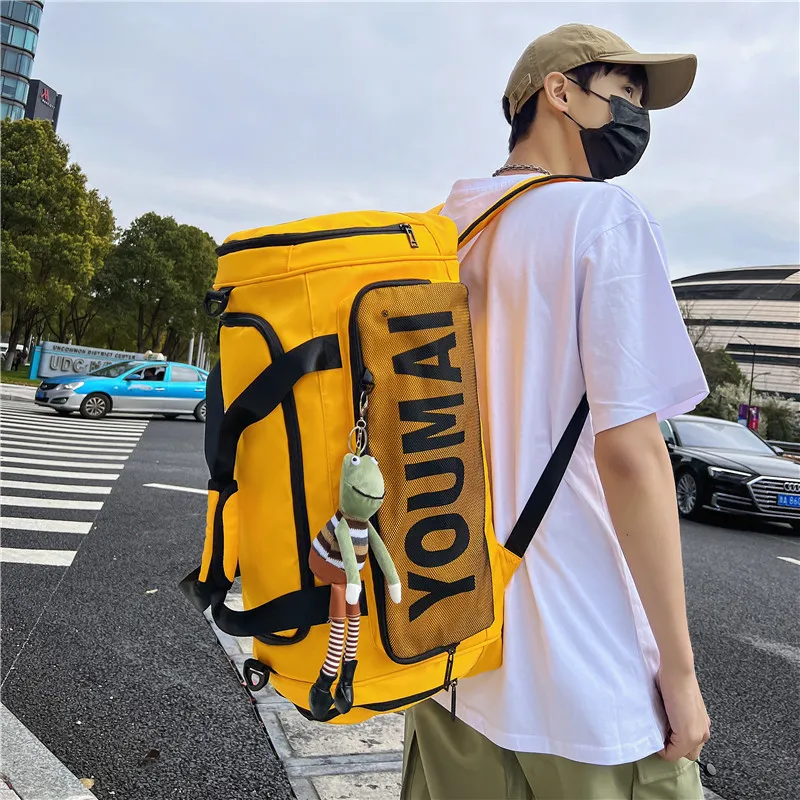 MTribe Nylon Travel Bag Unisex Multicolor-5