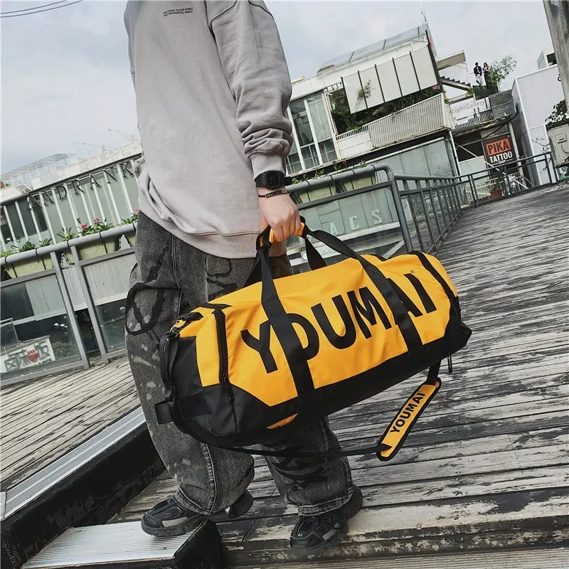 MTribe Nylon Travel Bag Unisex Multicolor-4
