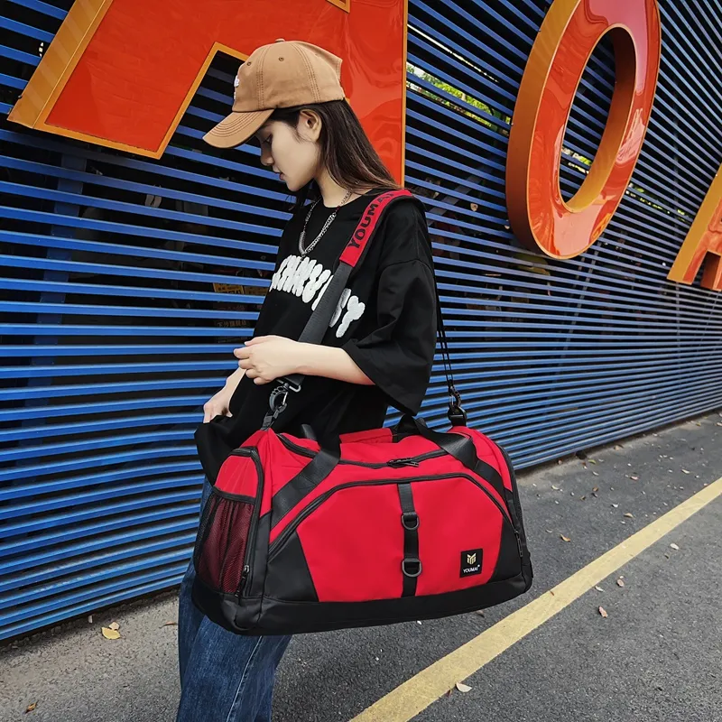 MTribe Nylon Travel Bag Unisex Multicolor-22