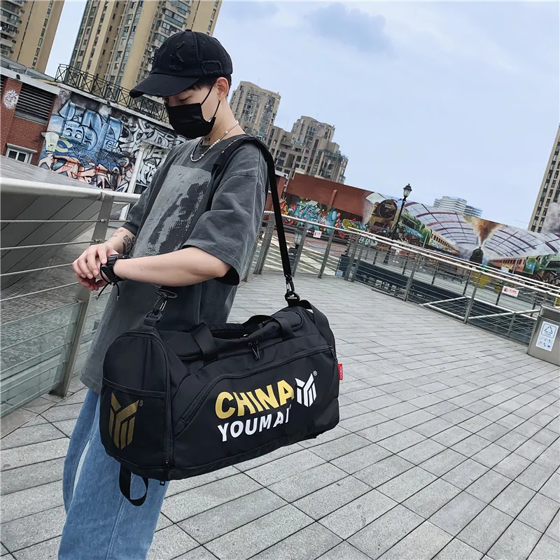 MTribe Nylon Travel Bag Unisex Multicolor-6