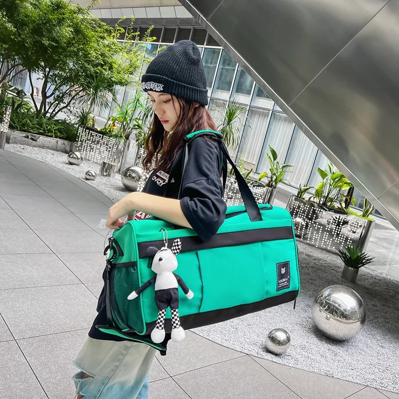 MTribe Nylon Travel Bag Unisex Multicolor-47