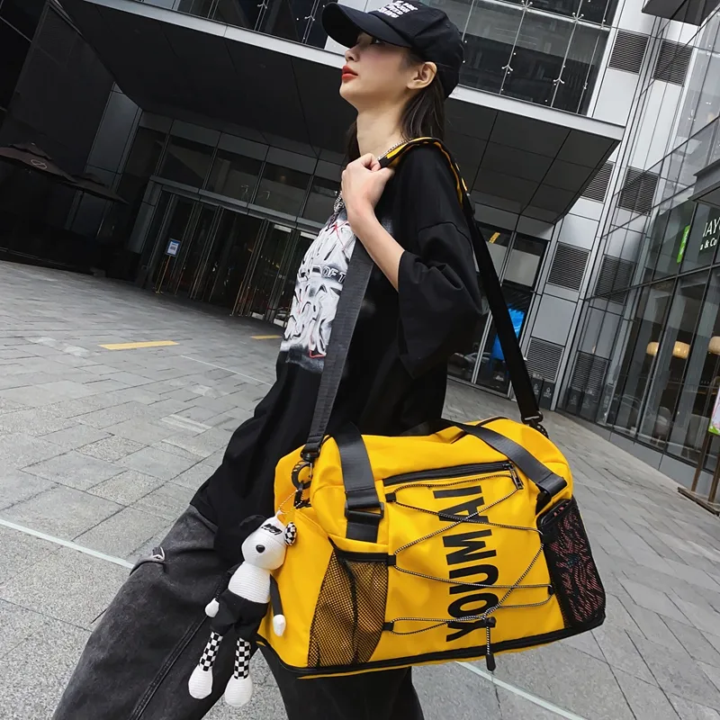 MTribe Nylon Gym Bag Unisex Multicolor-8