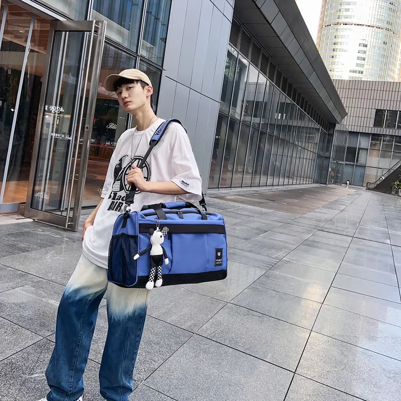 MTribe Nylon Travel Bag Unisex Multicolor-27