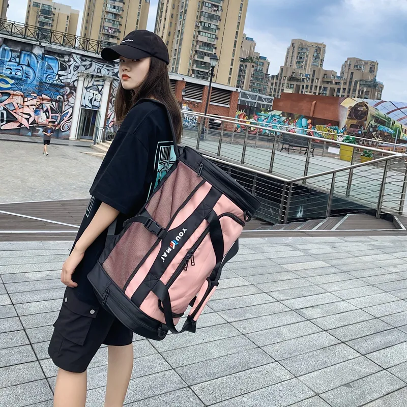 MTribe Nylon Travel Bag Unisex Multicolor-29