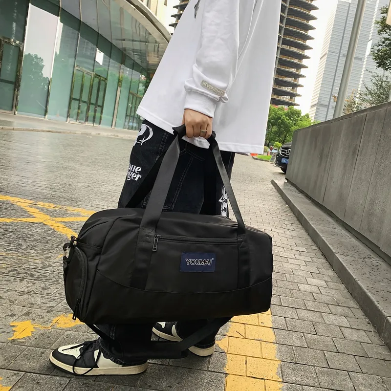 MTribe Nylon With Oxford Travel Bag Unisex Multicolor-17