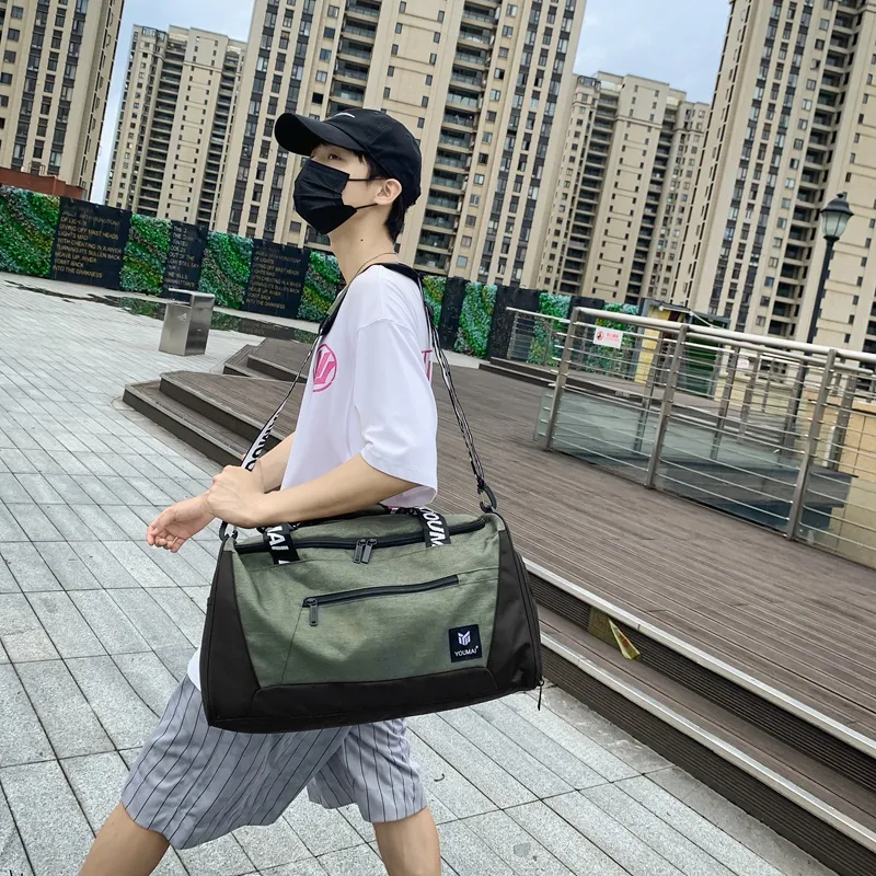 MTribe Oxford Travel Bag Unisex Multicolor-18