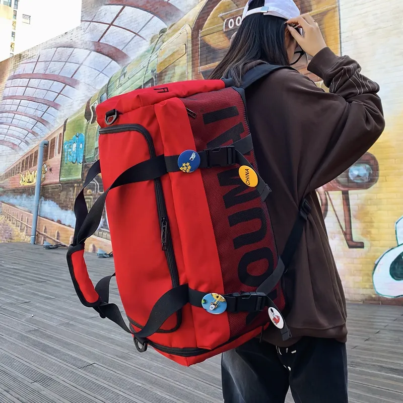 MTribe Oxford Travel Bag Unisex Black/Yellow/Pink/Gray/Red/Turquoise/Army Green-24