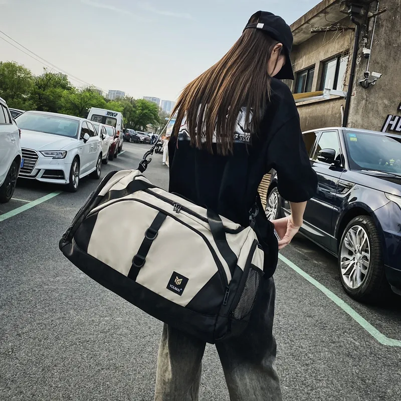 MTribe Nylon Travel Bag Unisex Multicolor-40