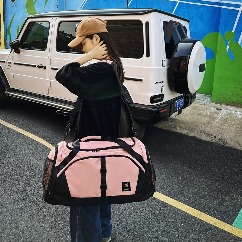 MTribe Nylon Travel Bag Unisex Multicolor-32