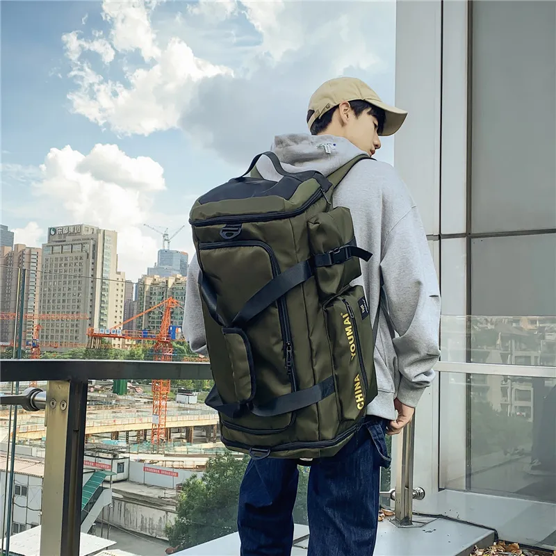 MTribe Nylon Travel Bag Unisex Multicolor-3