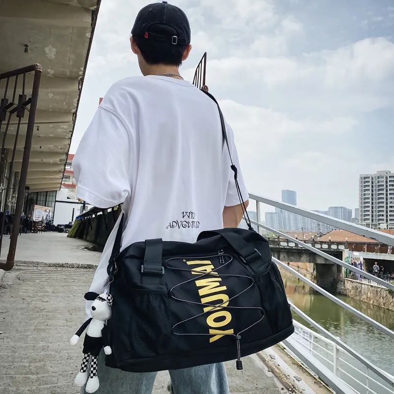 MTribe Nylon Gym Bag Unisex Multicolor-29