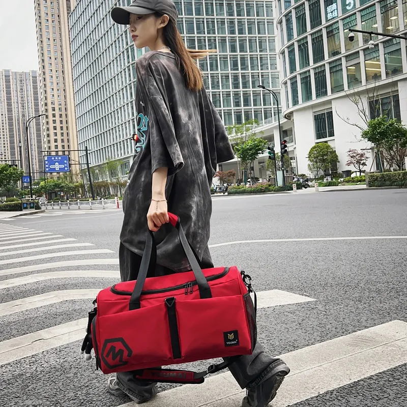 MTribe Nylon Travel Bag Unisex Multicolor-14