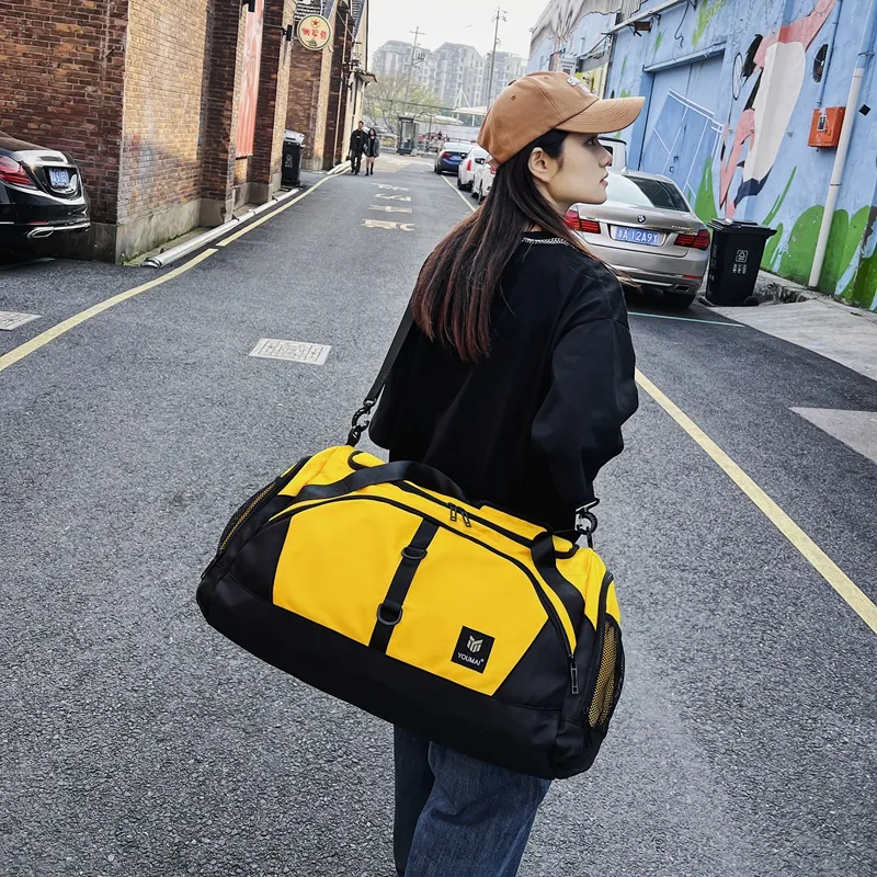 MTribe Nylon Travel Bag Unisex Multicolor-12