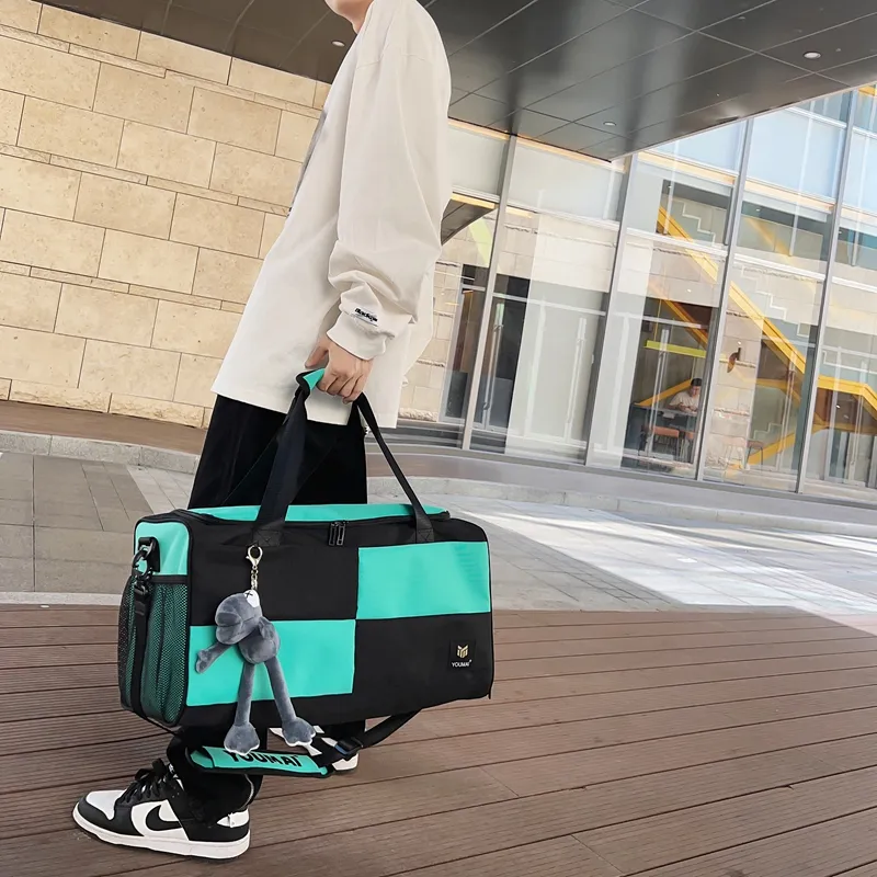 MTribe Oxford Travel Bag Unisex Multicolor-62
