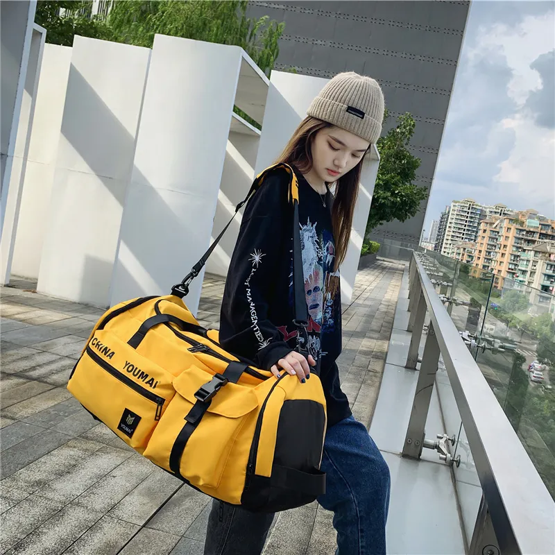 MTribe Nylon Travel Bag Unisex Multicolor-10