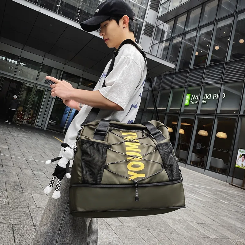 MTribe Nylon Gym Bag Unisex Multicolor-39