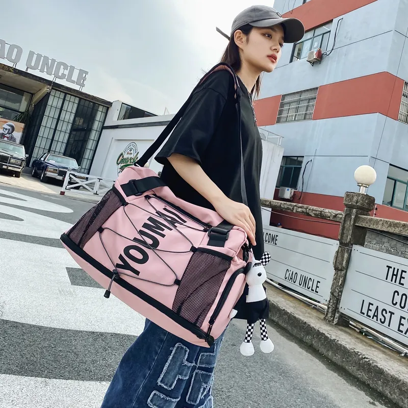 MTribe Nylon Gym Bag Unisex Multicolor-4