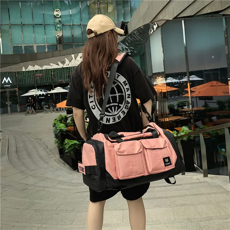 MTribe Nylon Travel Bag Unisex Multicolor-24