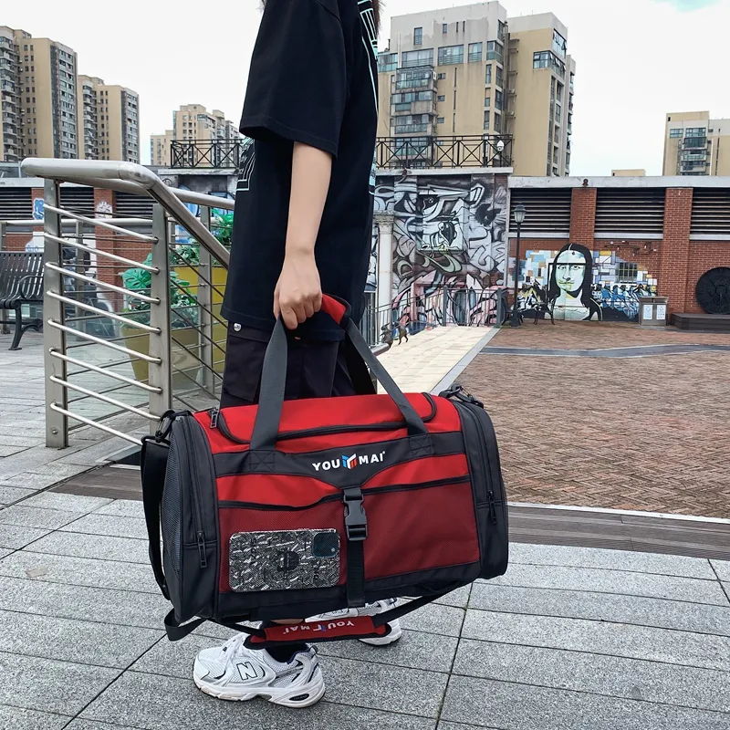 MTribe Nylon Travel Bag Unisex Multicolor-39