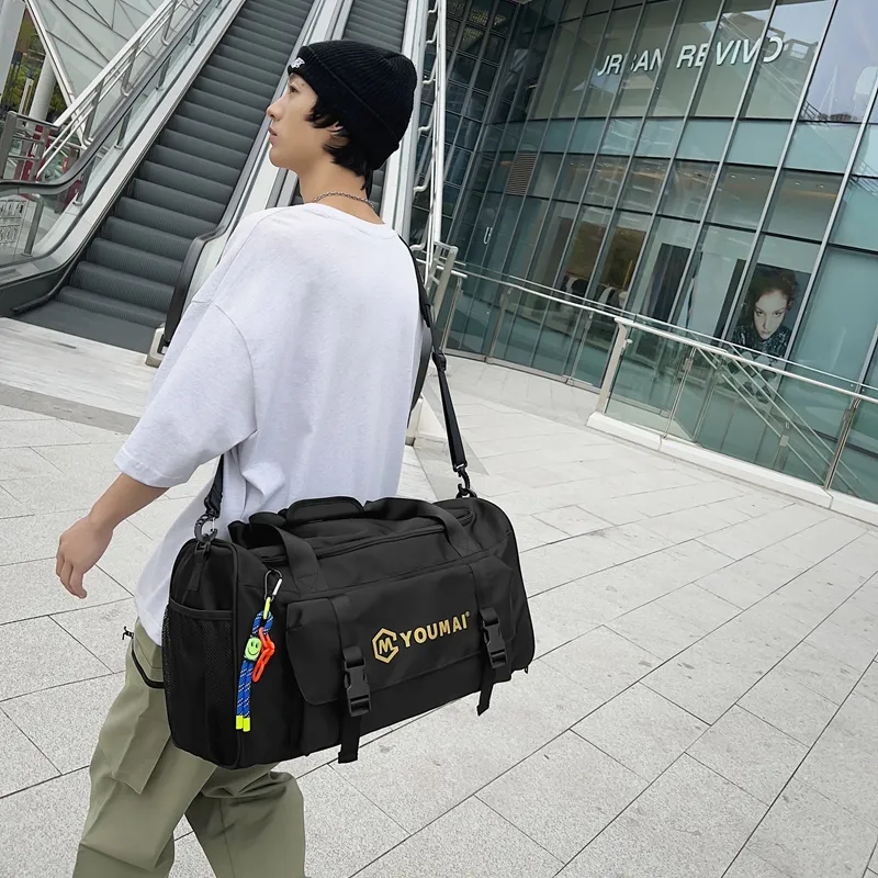 MTribe Nylon Travel Bag Unisex Multicolor-15