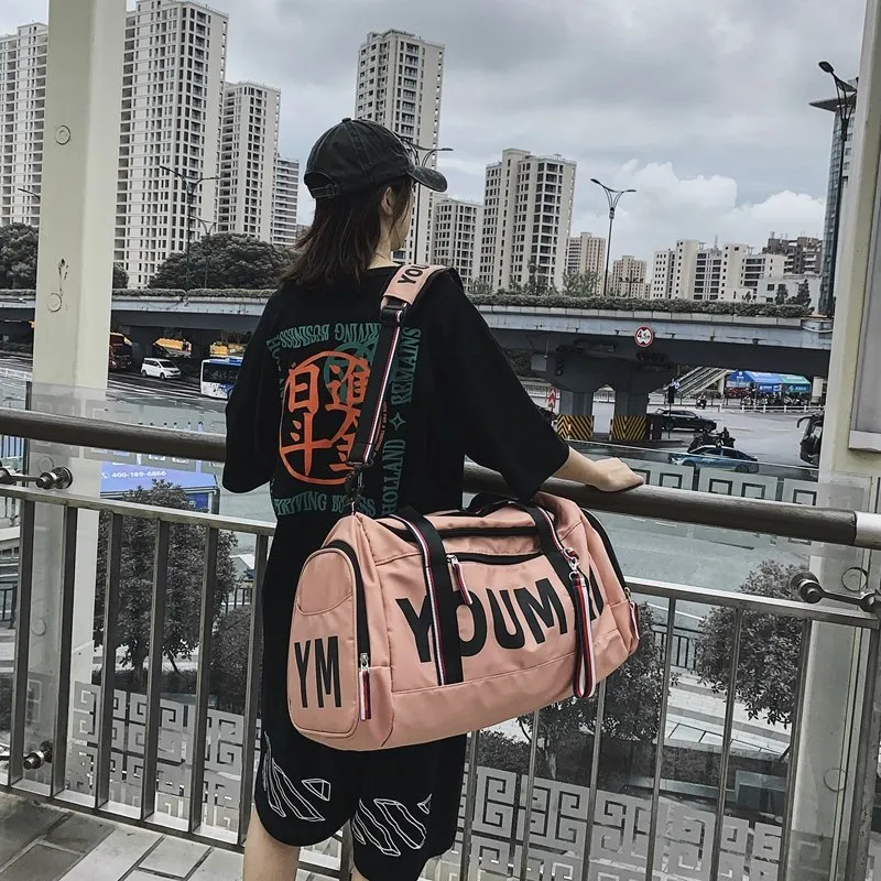 MTribe Nylon Gym Bag Unisex Multicolor-11