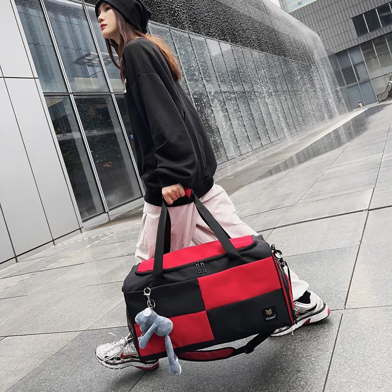 MTribe Oxford Travel Bag Unisex Multicolor-36