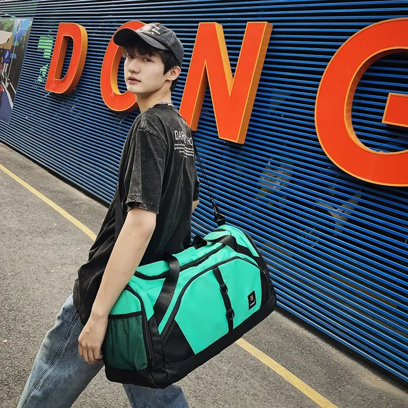MTribe Nylon Travel Bag Unisex Multicolor-5