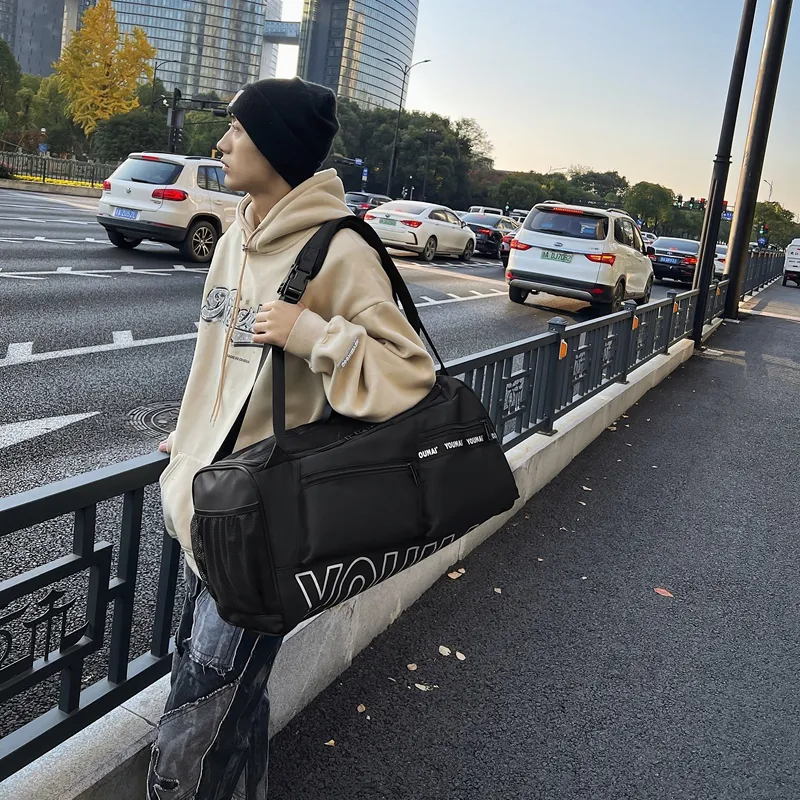 MTribe Nylon Travel Bag Unisex Multicolor-5