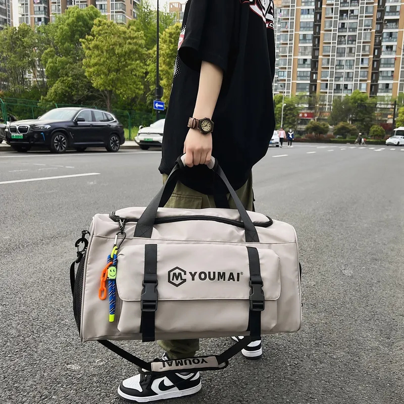 MTribe Nylon Travel Bag Unisex Multicolor-40