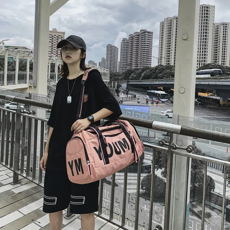 MTribe Nylon Gym Bag Unisex Multicolor-9