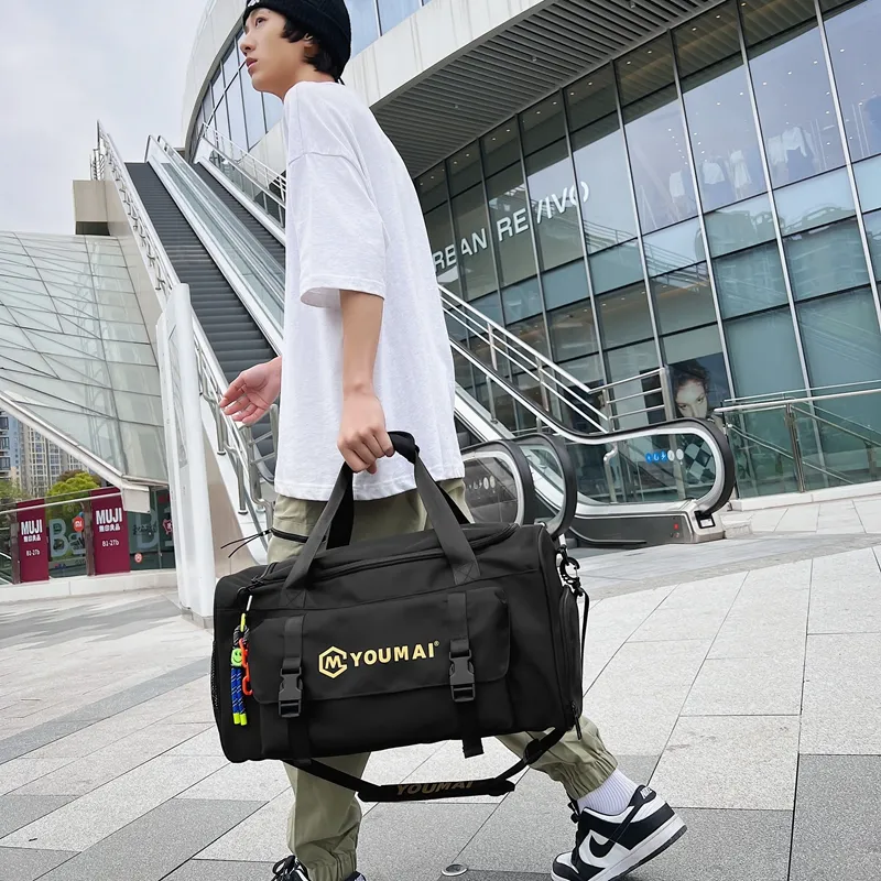 MTribe Nylon Travel Bag Unisex Multicolor-18