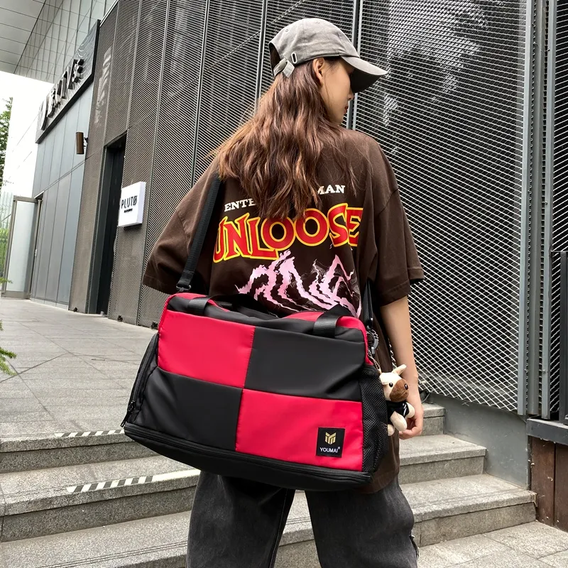 MTribe Nylon Travel Bag Unisex Multicolor-17