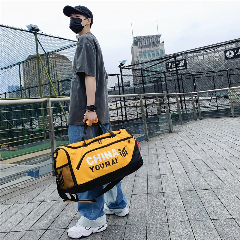 MTribe Nylon Travel Bag Unisex Multicolor-22