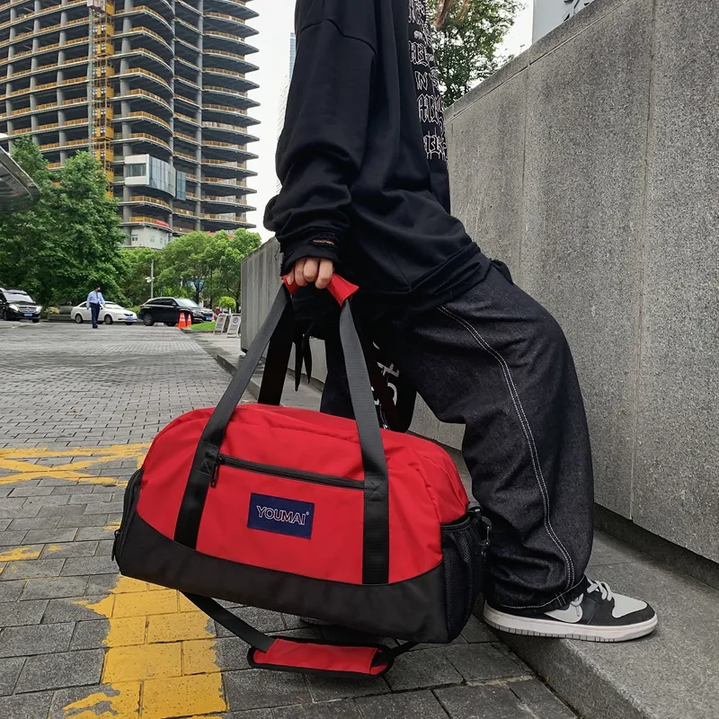MTribe Nylon With Oxford Travel Bag Unisex Multicolor-12
