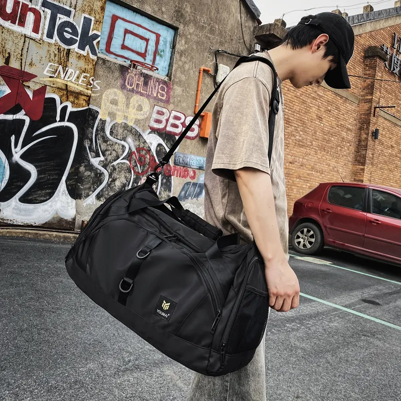 MTribe Nylon Travel Bag Unisex Multicolor-14