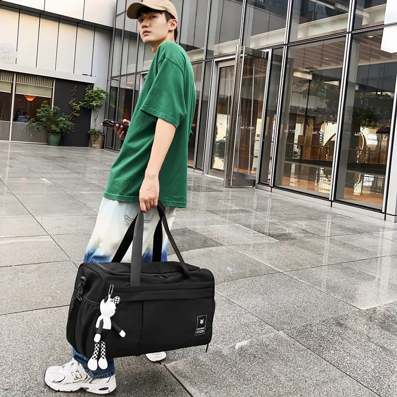 MTribe Nylon Travel Bag Unisex Multicolor-14
