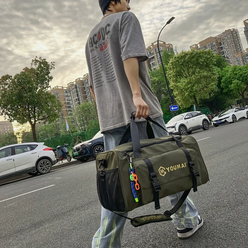 MTribe Nylon Travel Bag Unisex Multicolor-1