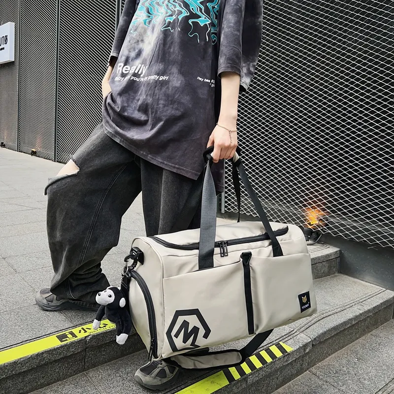 MTribe Nylon Travel Bag Unisex Multicolor-38