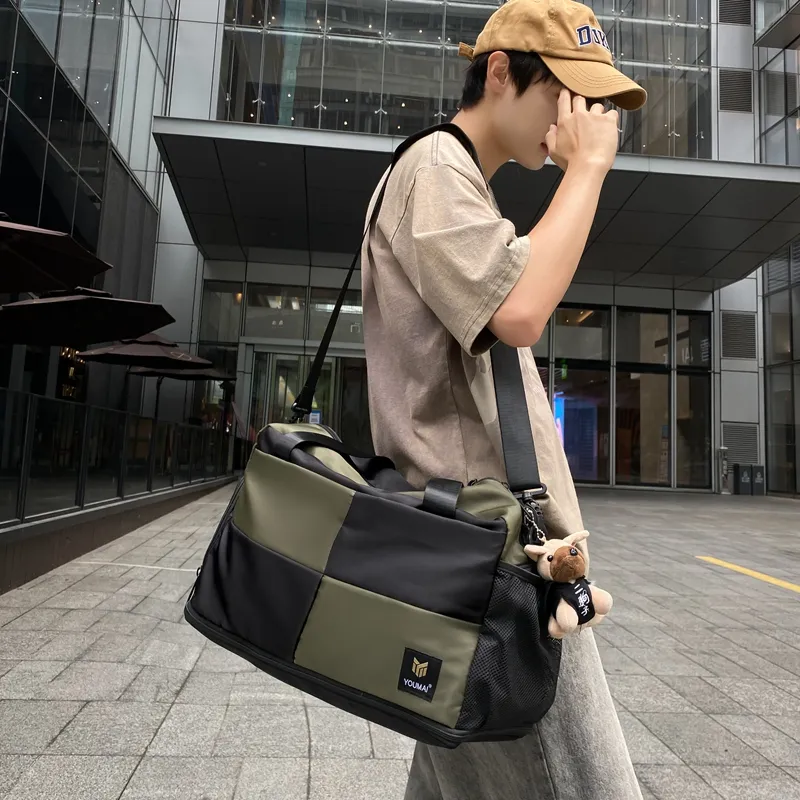 MTribe Nylon Travel Bag Unisex Multicolor-34